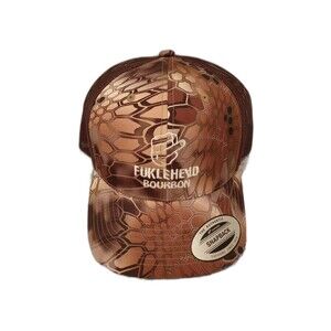 Fuklehead Bourbon Camo Snapback Mesh Hat Cap The Classics Yupoong New